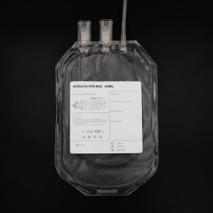 CE/ISO 13485 Médico Desechable 250ml 450ml 500ml Solo CPDA Bolsa de Recolección de Sangre