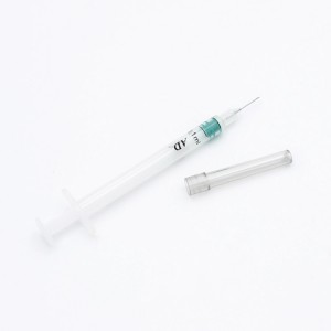 ຄວາມປອດໄພ Auto Destruct Syringe