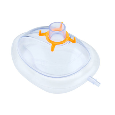 Ntau qhov ntau thiab tsawg 100% latex-free disposable non-toxic pvc anesthesia masks