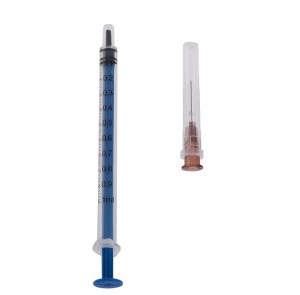 ʻO ka lāʻau lapaʻau Bacillus Sterile 1ml Tuberculin Syringe