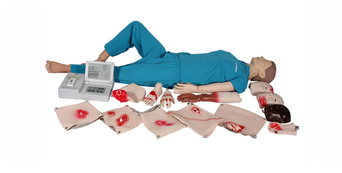 Advanced Medical Comprehensive First Aid Training CPR Training Manikin (អេក្រង់ LCD)