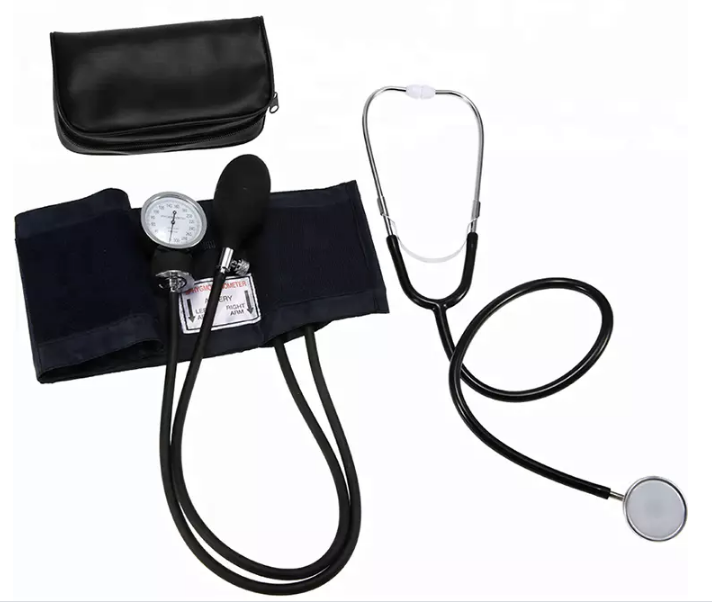 Aneroid Sphygmomanometer na Stethoscope