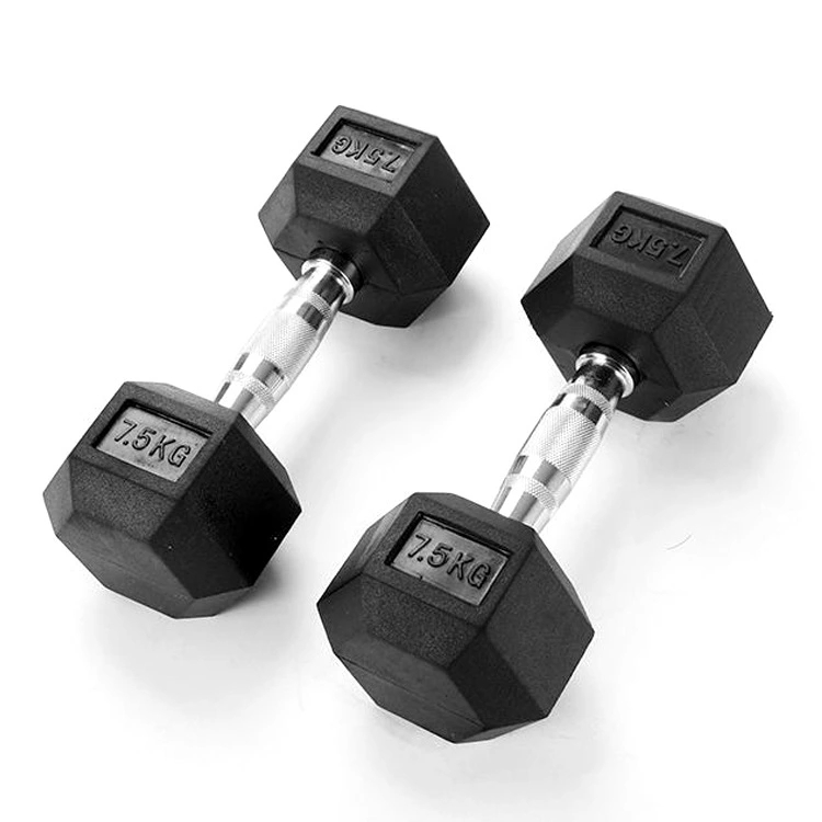 Fitness Body Building Gewichtheffen Thús Gym Brûk Cheap Hex Dumbbell2