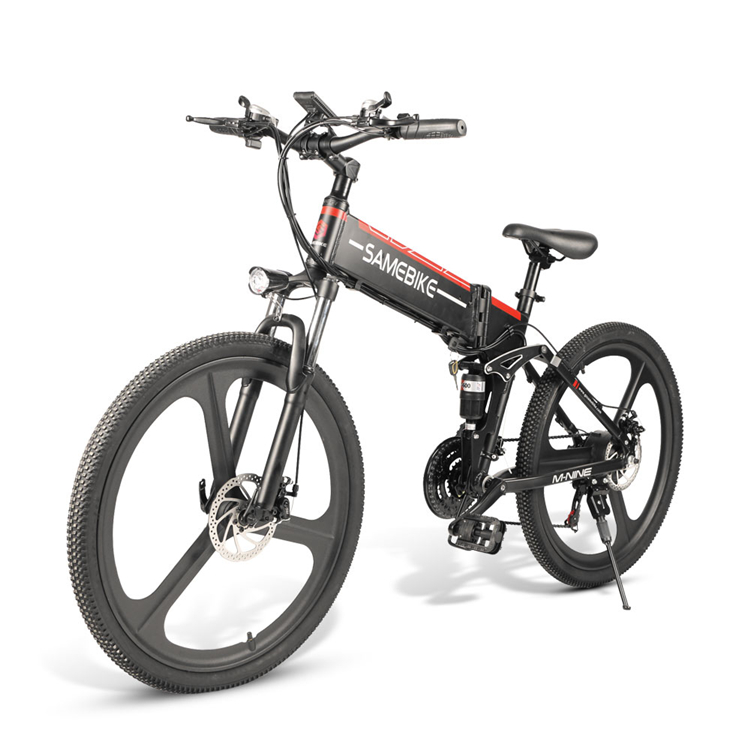 Marc d'aliatge d'alumini d'alta qualitat Bicicleta elèctrica Bicicleta plegable1