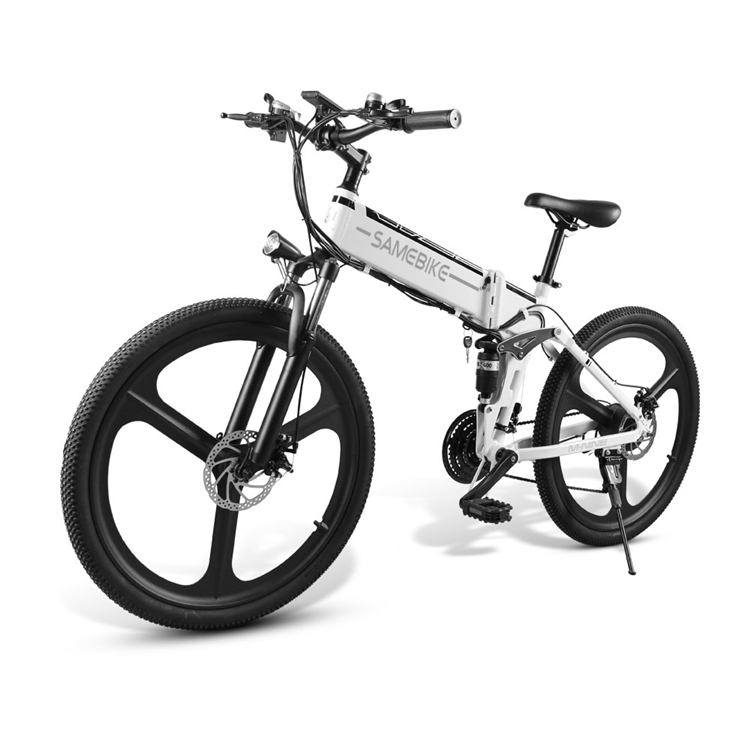Marc d'aliatge d'alumini d'alta qualitat Bicicleta elèctrica Bicicleta plegable2