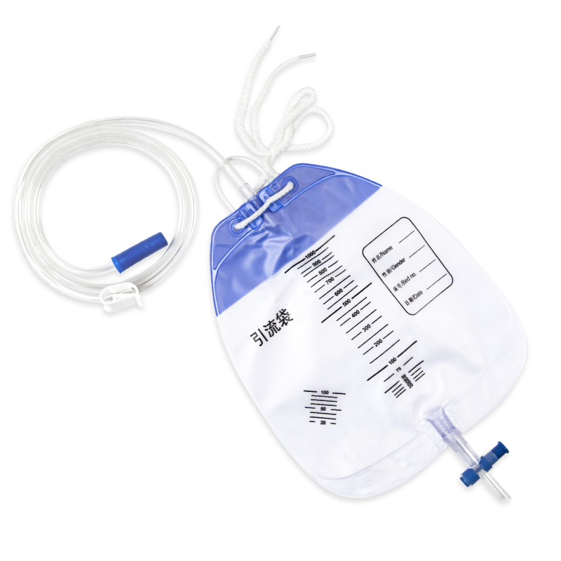 Medical DisposablePrecise anti-reflux ဆီးအိတ် ရေဆင်းအိတ် (၁) အိတ်၊