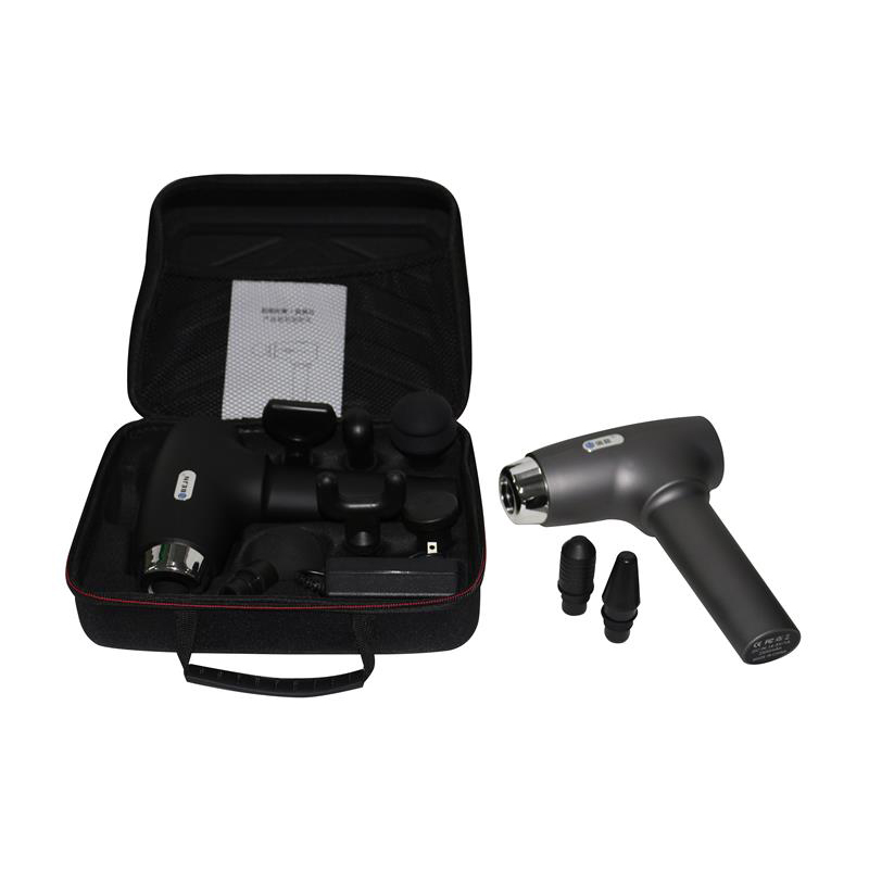 Private Label Cordless Deep Tissue Massage Gun Getaran Otot Pijat Pistol 20216