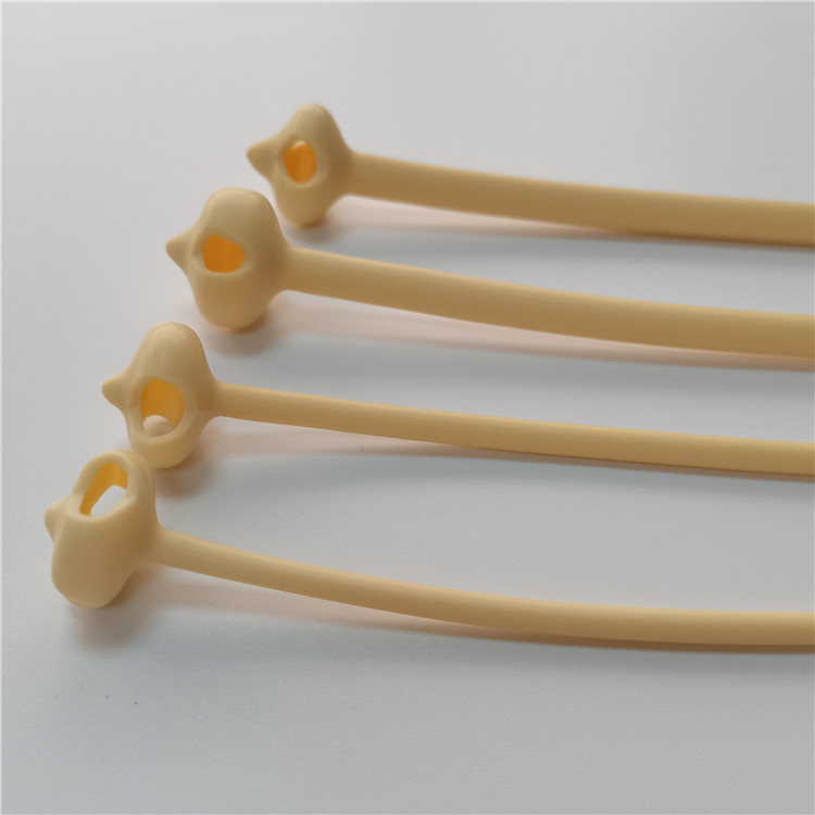 Gummi lateks drenering Mushroom Malecot Pezzer Catheter (4)