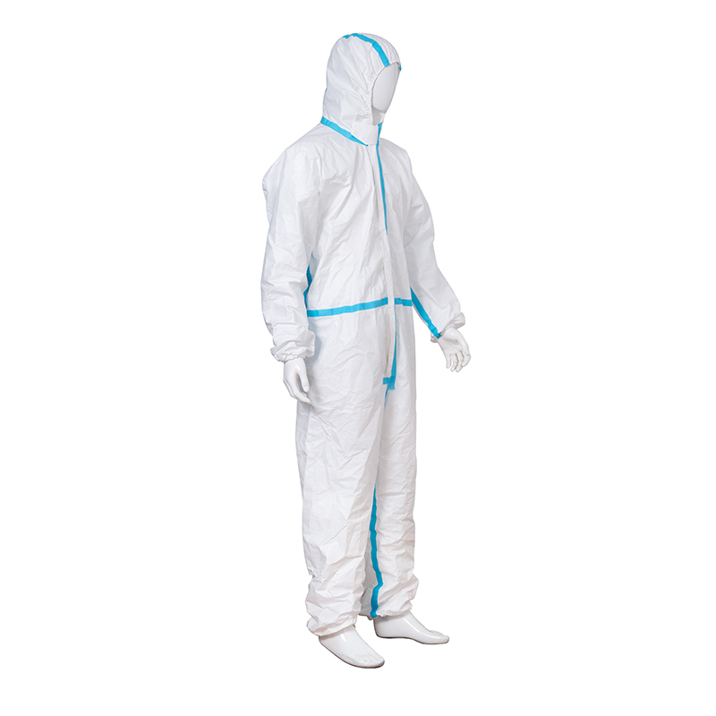 Disposable Anti-virus Sterile Consumable Isolation Safety Suit Protective Coverall Hospital Overalls for PPE (3)