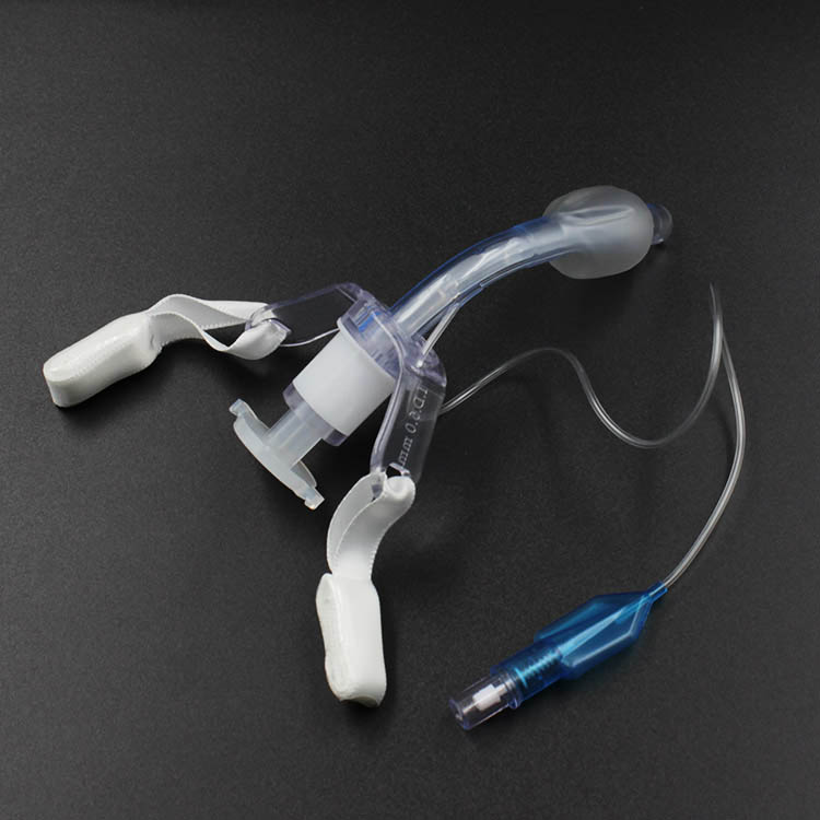Disposable medical pvc tracheostomy tube With Cuff (3)