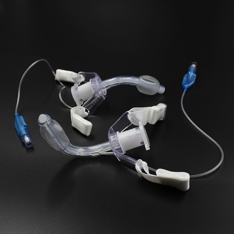 Disposable medical pvc tracheostomy tube With Cuff (8)