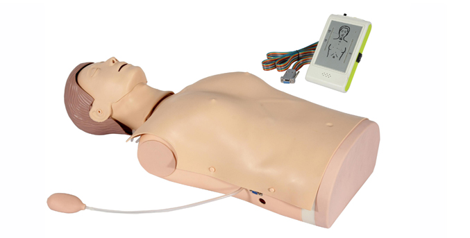 Electronic Half-Body CPR Training Manikin