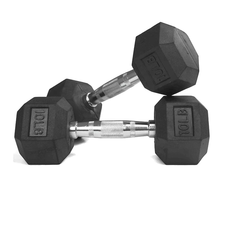Fitness Body Building Weight Lifting Home Gym Use Cheap Hex Dumbbell1