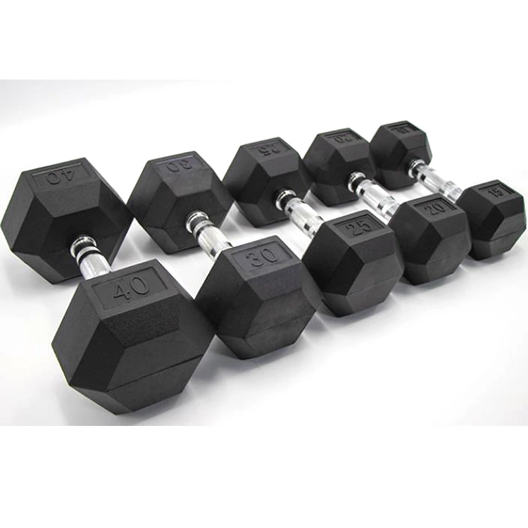 Fitness Body Building Weight Lifting Home Gym Use Cheap Hex Dumbbell3
