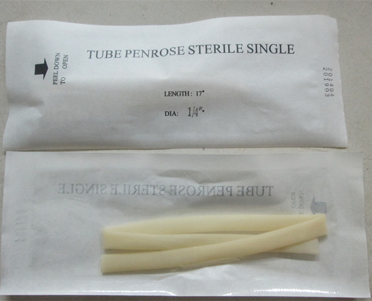 Medical latex drainage penrose tube (3)